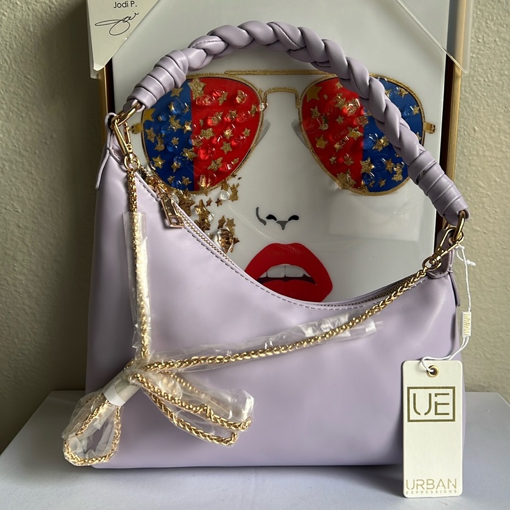 Urban Expressions lavender Crossbody Bag - Picture 3 of 17